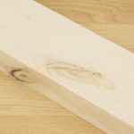 Small scratch/knot filled with Knottec wood repair compound